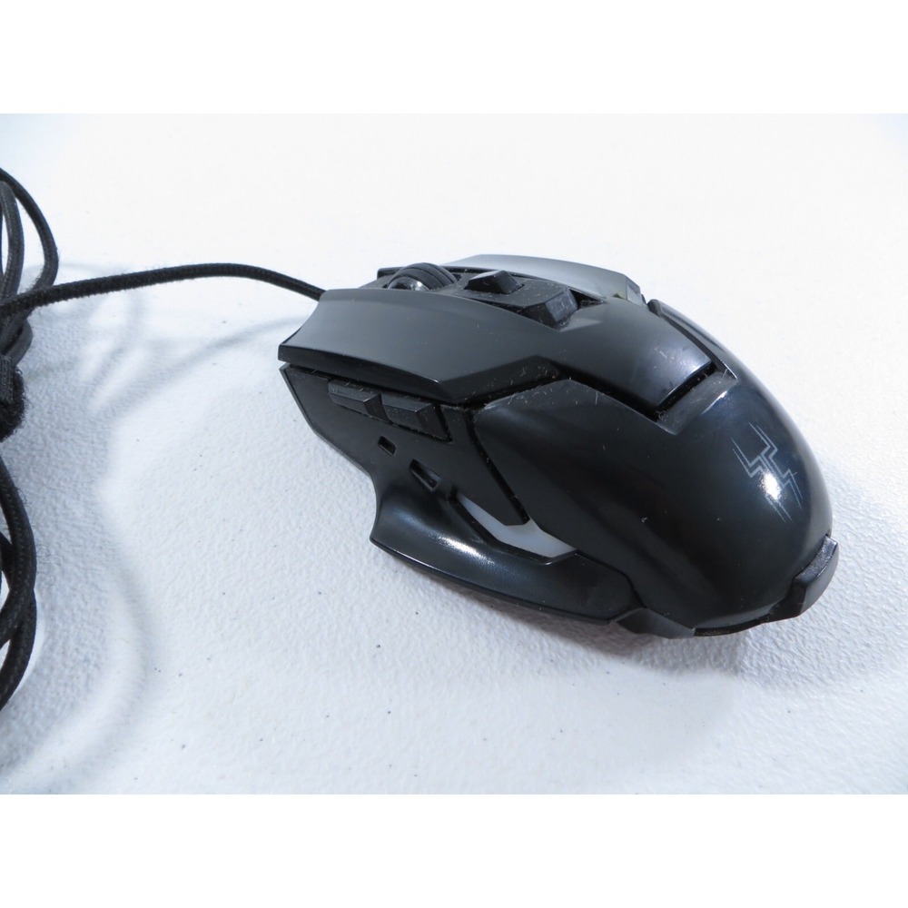 BlackWeb Gaming Mouse RGB Color Changing Programmable‎ Buttons TESTED WORKING - Picture 2 of 6